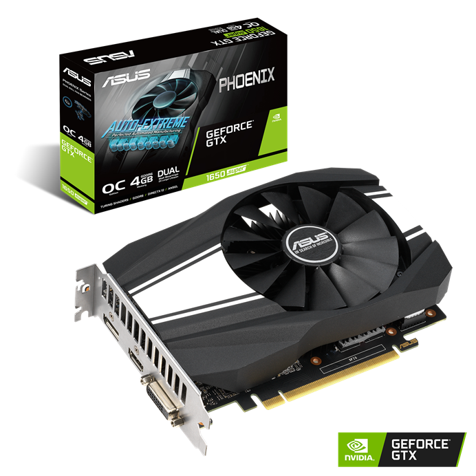 ASUS PHOENIX NVIDIA GEFORCE GTX1650S OC 4 GB GDDR6 GRAPHICS CARD