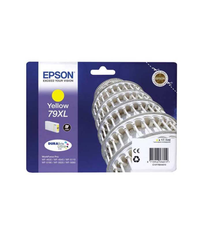 Epson Ink Cartridges 17ml XL WF-5110DW Yellow | 2000 pages
