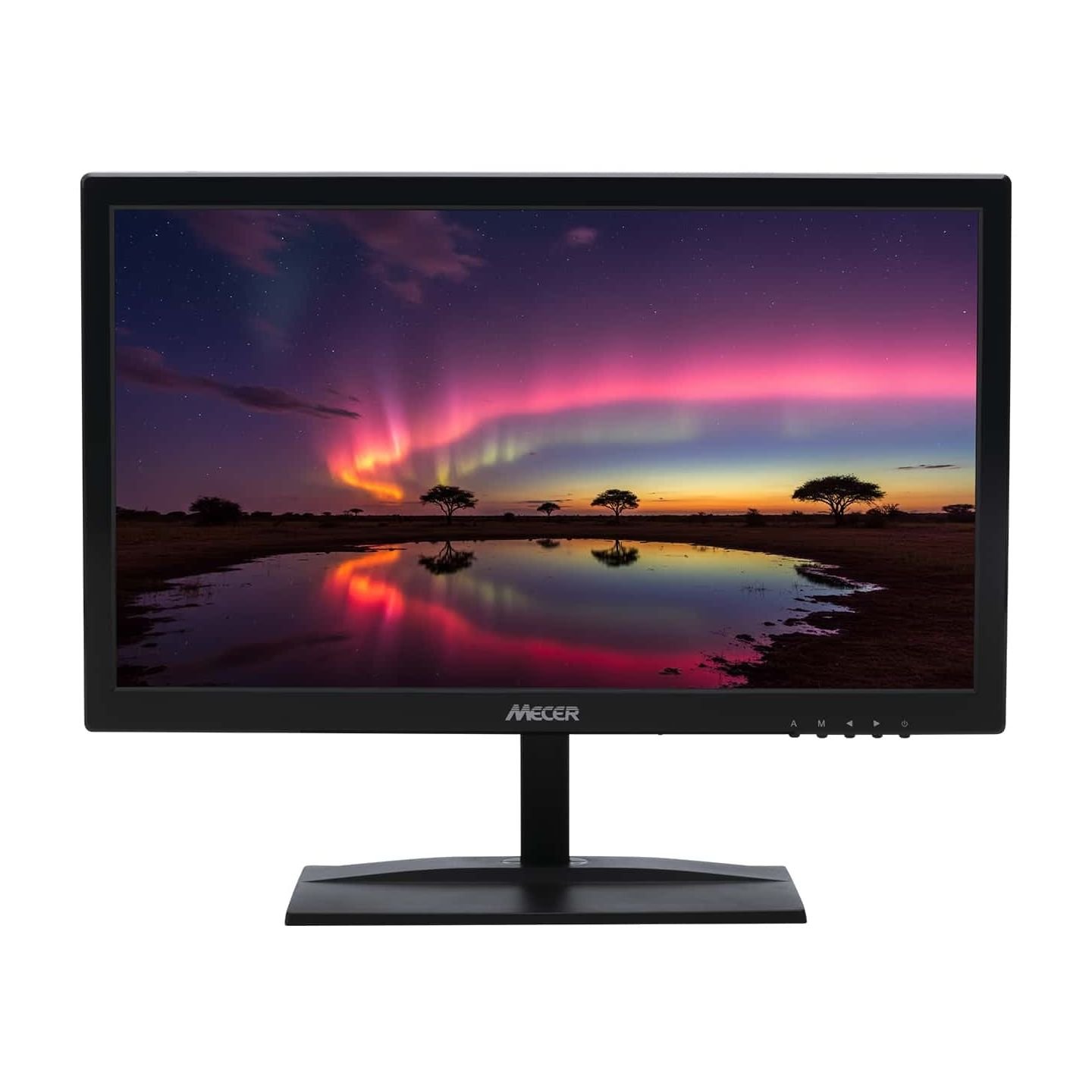 Mecer 19.5'' LED MONITOR WITH VGA+HDMI PORT - BLACK (excludes Dedicated Power Cord) 19.5” | 19.5"