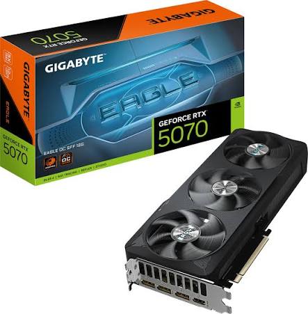 GIGABYTE NVIDIA RTX5070 EAGLE OC 12 GB GDDR7 Graphics Card