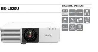 Epson WUXGA 5200lm Projector | 1920 x 1200