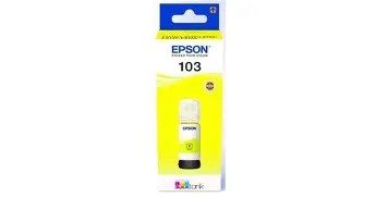 Epson 103 Ink Bottles 65ml EcoTank L1110 Yellow | 7500 pages