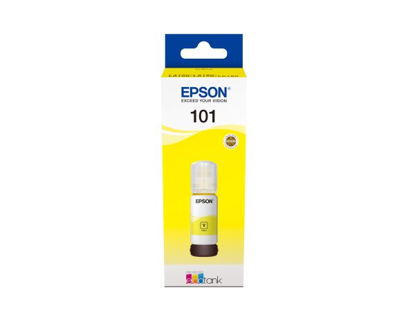 Epson 101 Ink Bottles 70ml Ecotank L4150 Yellow | 6000 pages