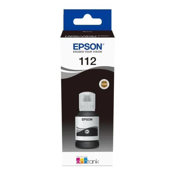 Epson 112 Ink Bottles 127ml L6580 Black | 7500 pages
