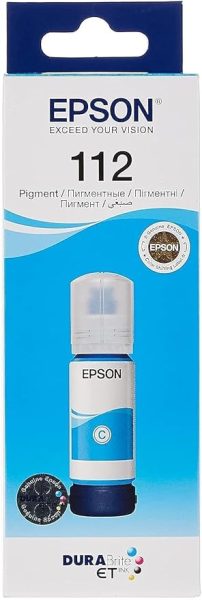 Epson 112 Ink Bottles 70ml L6580 Cyan | 6000 pages