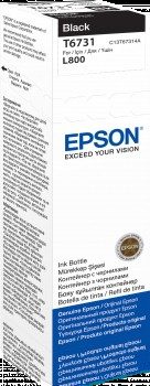 Epson 673 Ink Bottles 70ml EcoTank L800 Black