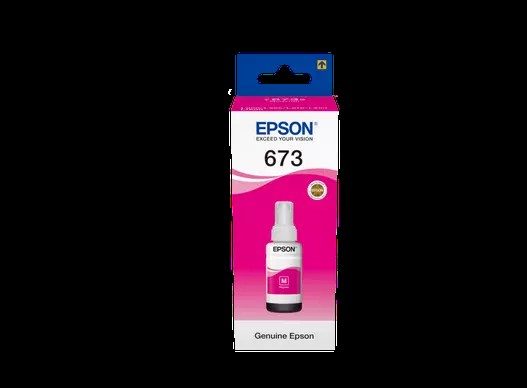 Epson 673 Ink Bottles 70ml EcoTank L800 Magenta