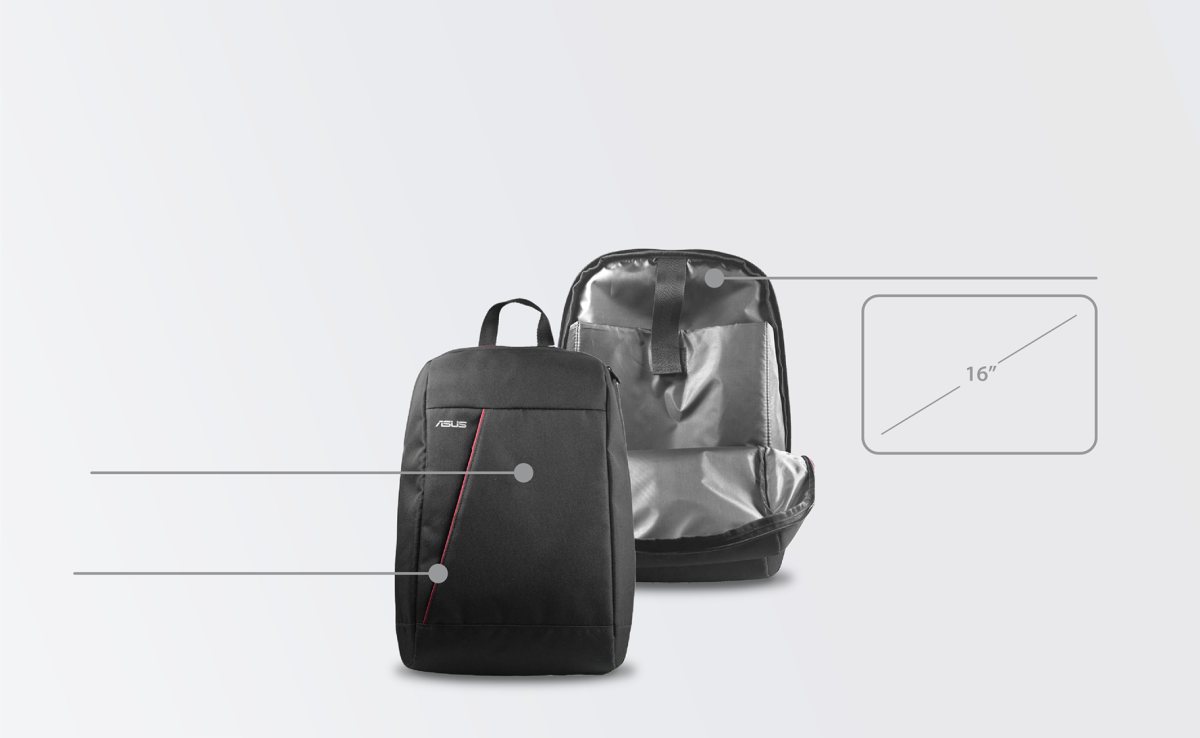 ASUS Nereus Backpack | 16" | Notebook Backpack