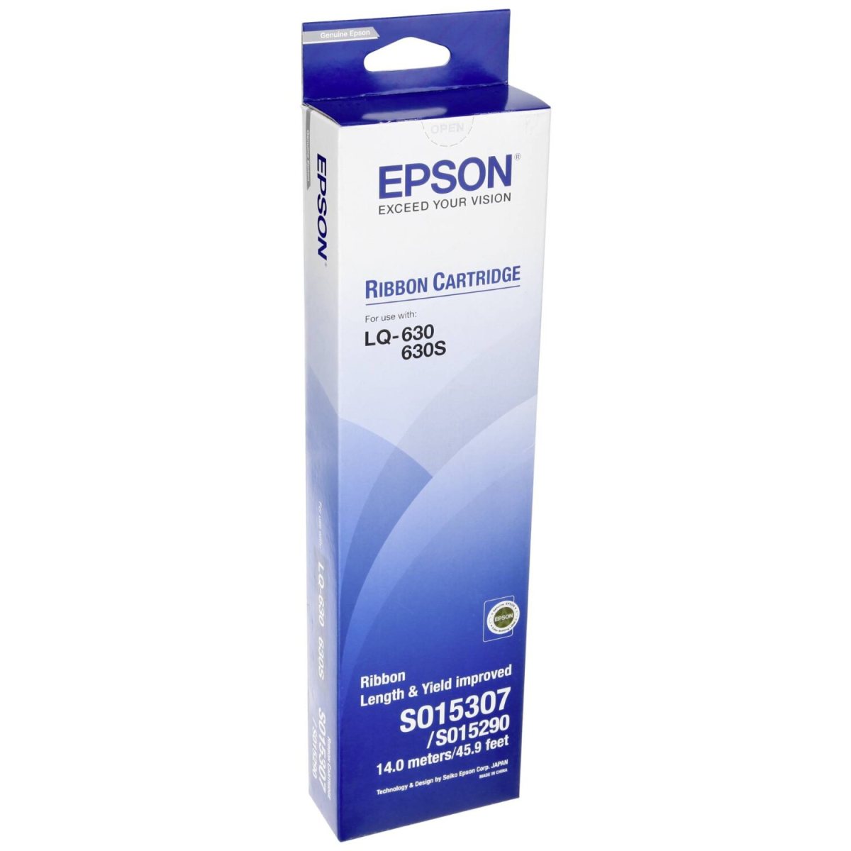 Epson Ribbon LQ-630 MOQ 60 Units 4 Million Characters Black