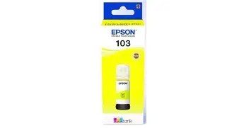 Epson 103 Ink Bottles 65ml EcoTank L1110 Yellow | 7500 pages