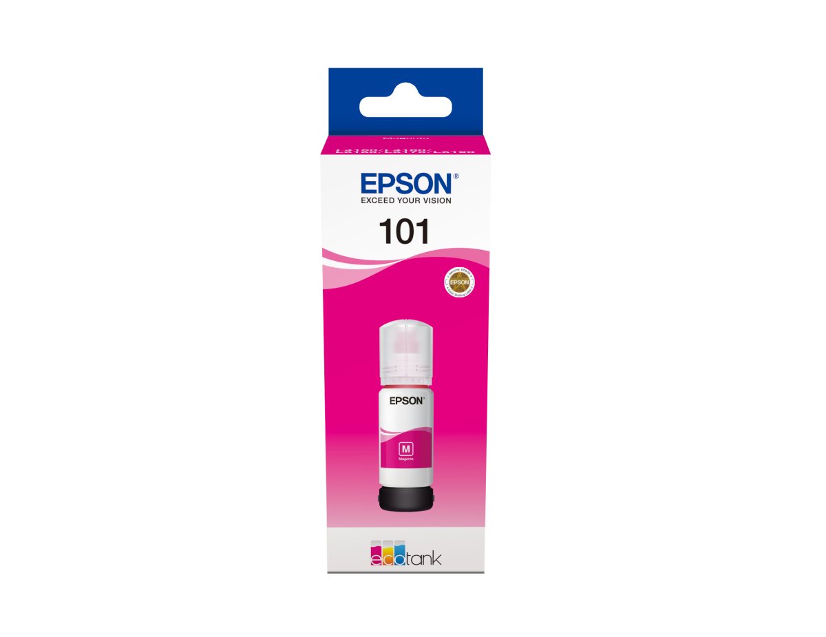 Epson 101 Ink Bottles 70ml Ecotank L4150 Magenta | 6000 pages