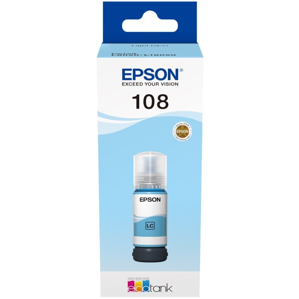 Epson 108 Ink Bottle 70ml Magenta for L8050 / L18050